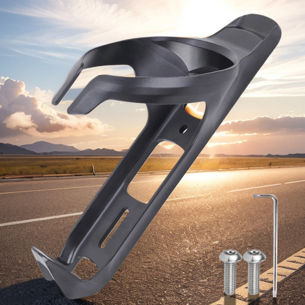Suporte de Garrafa Bicicleta Anti-Roubo para AirTag Preto - Imagem 4