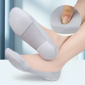 meia palmilha invisível absorção de choque