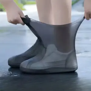 capa de sapato de silicone impermeável