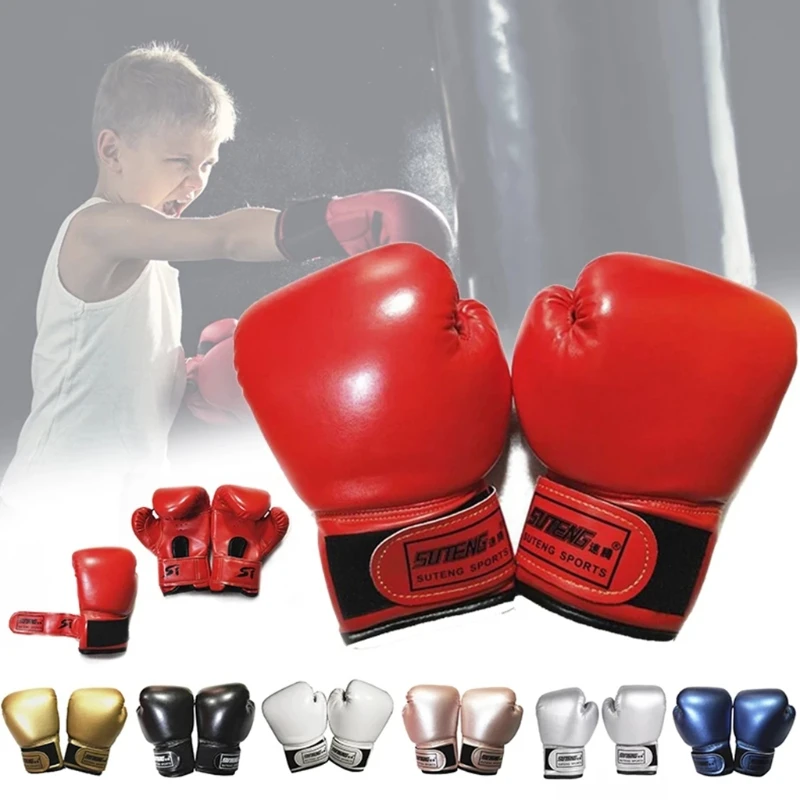 Luvas de Boxe Infantil para Treino Roxo - Imagem 5