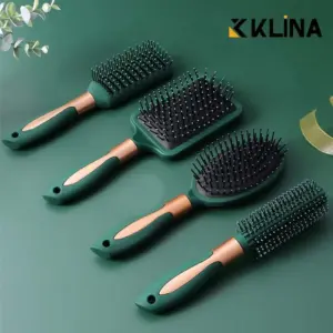 escova de cabelo oval