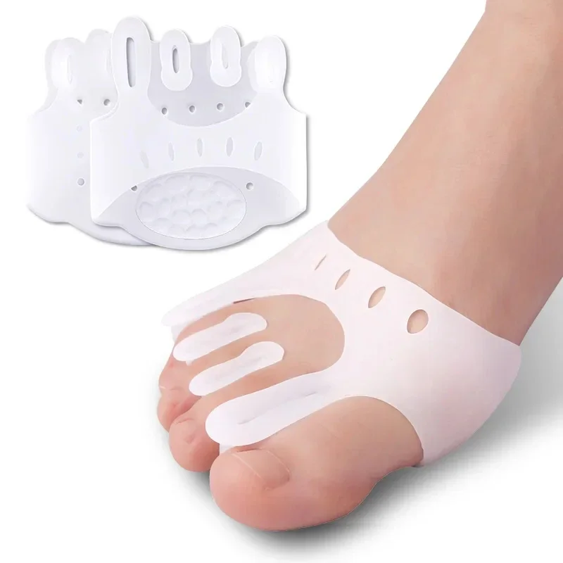 Corretor de Joanete em Gel de Silicone Tamanho Único BRANCO - Imagem 4