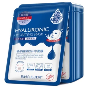 máscara facial ácido hialurônico