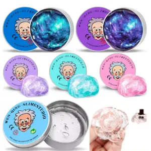 kit slime líquido reutilizável