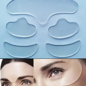 adesivos de silicone reutilizáveis para rosto