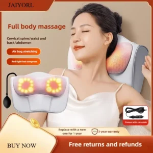 travesseiro massageador shiatsu