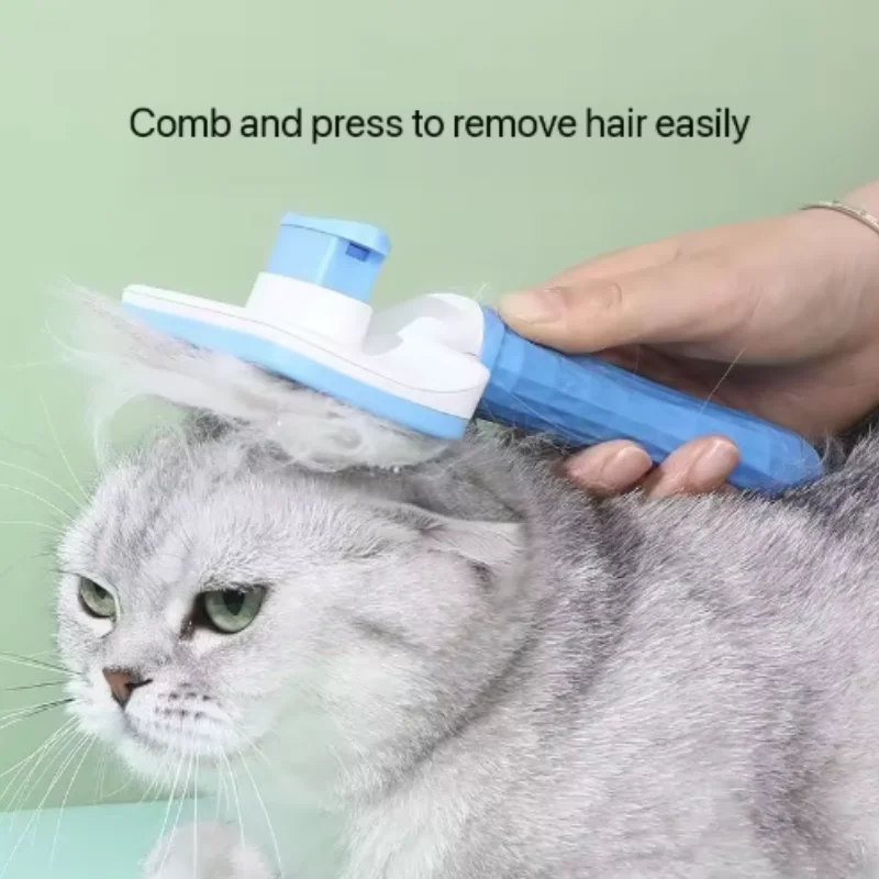 Escova Removedora de Pelos para Cães e Gatos Preto - Imagem 2