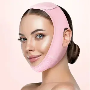 faixa reutilizável lifting facial v