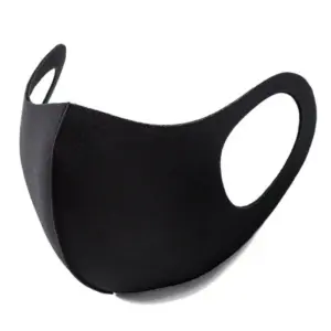 máscara facial protetora transparente