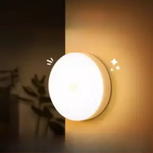 luz noturna led sensor movimento