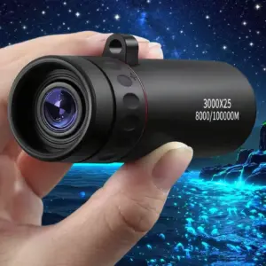 telescópio monocular portátil 3000x25