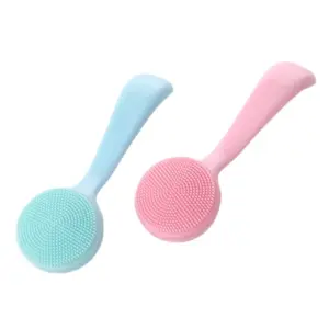 escova de limpeza facial de silicone