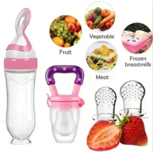 conjunto de alimentação bebê