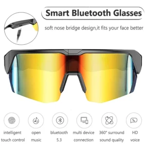 óculos de sol bluetooth esportivo