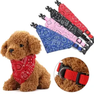 bandana pet ajustável