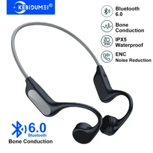 fone condução óssea bluetooth 6.0