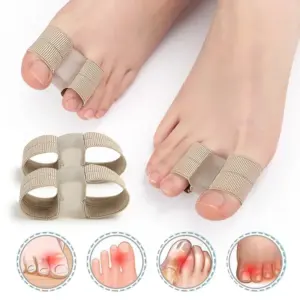 separador de dedos de silicone