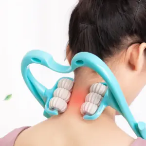 massageador cervical manual seis rodas