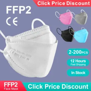 máscara KN95 FFP2 adulto