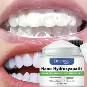 pó dental branqueador hidroxapatita