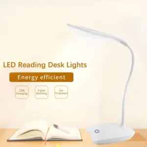 luminária de mesa led recarregável usb