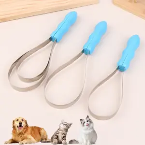 escova de cabelo dupla face para animais