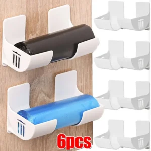 organizador de sacos pl&aacute;sticos de parede
