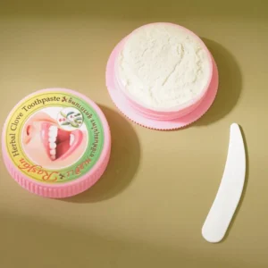 pó dental de cravo clareador