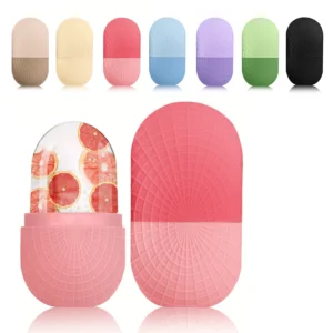 rolo de gelo facial de silicone