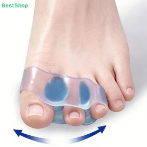separador de dedos de silicone
