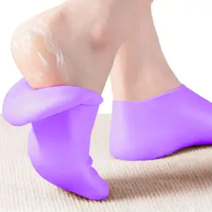 meias de silicone hidratantes para pés