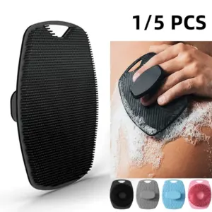 escova de silicone para limpeza corporal