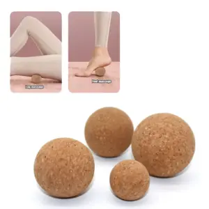 bola de massagem de cortiça