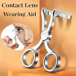 aplicador de lentes de contato portátil