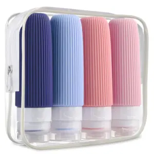garrafas de viagem de silicone