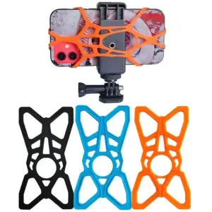 faixa de borracha suporte celular bicicleta
