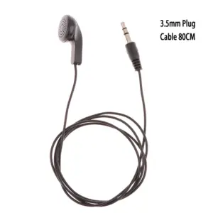fone de ouvido 3.5mm único lado