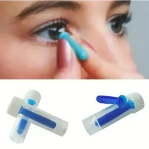 bastão de silicone para lentes de contato