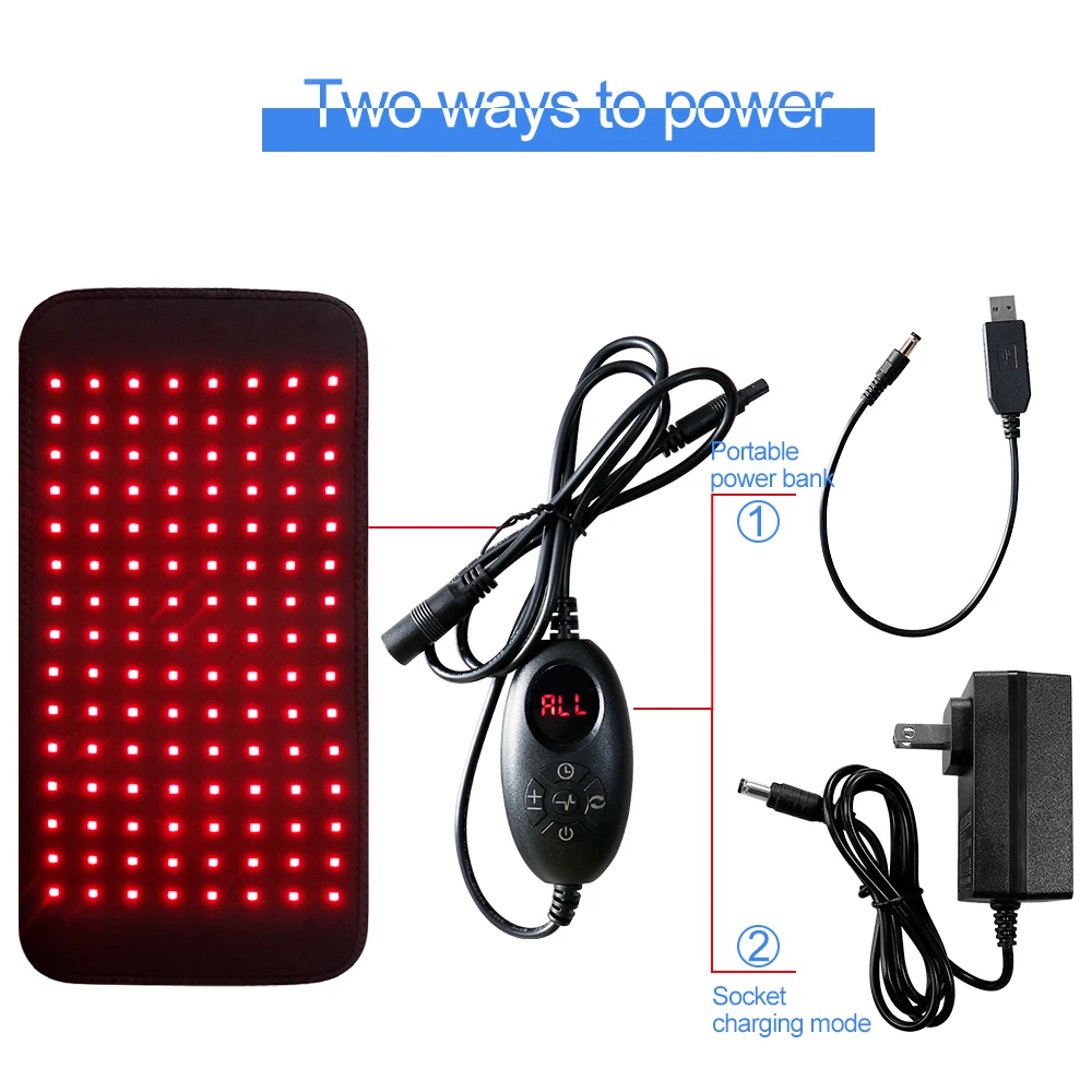 cinto de terapia luz vermelha led