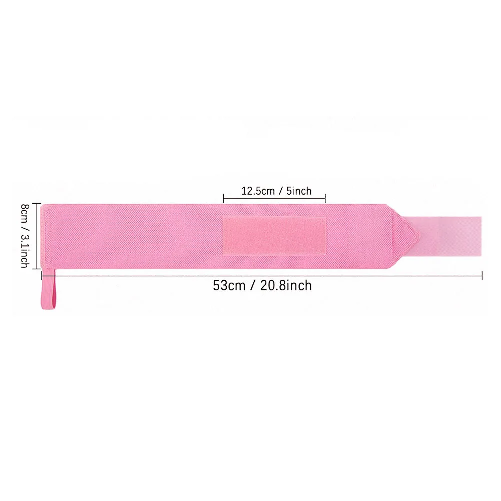 Pulseira de Suporte de Punho para Treino Rosa - Imagem 6