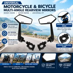 espelho retrovisor para guidão de bicicleta