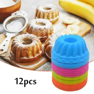 molde de bolo de silicone redondo