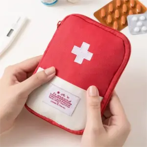 bolsa de primeiros socorros vazia