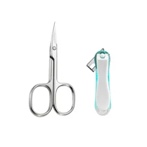 kit cortador de unhas aço inoxidável