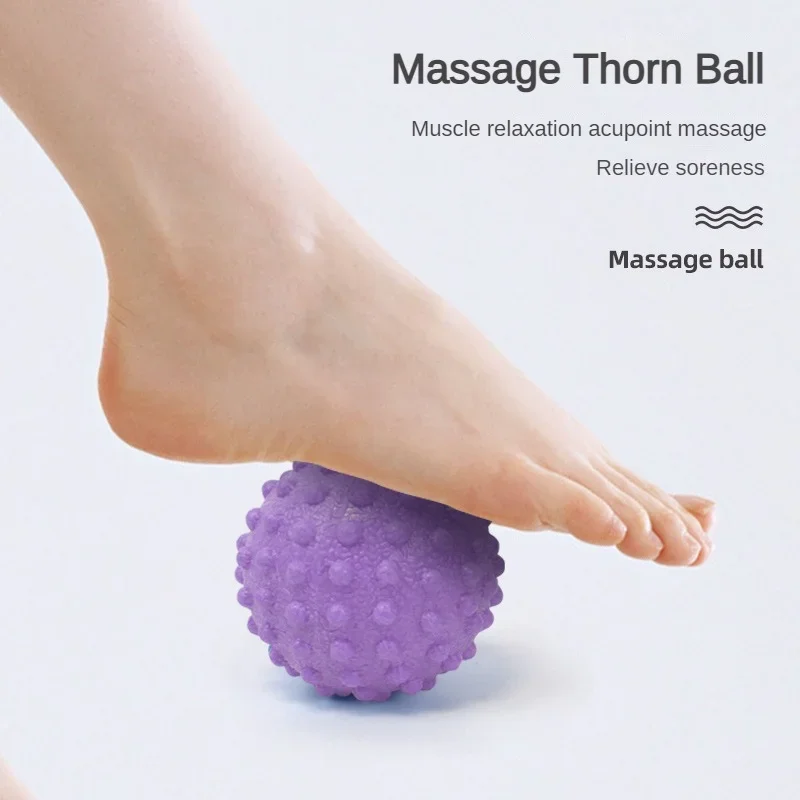 Bola de Massagem Espetada TPE 4.5cm Cor Marrom - Imagem 4