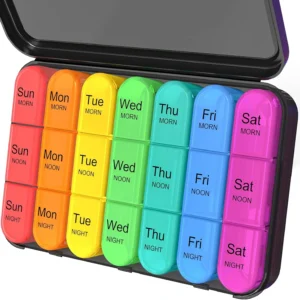organizador de comprimidos semanal 7 dias