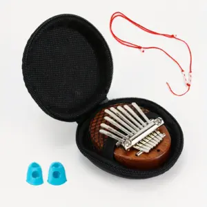 mini kalimba de dedo 8 teclas