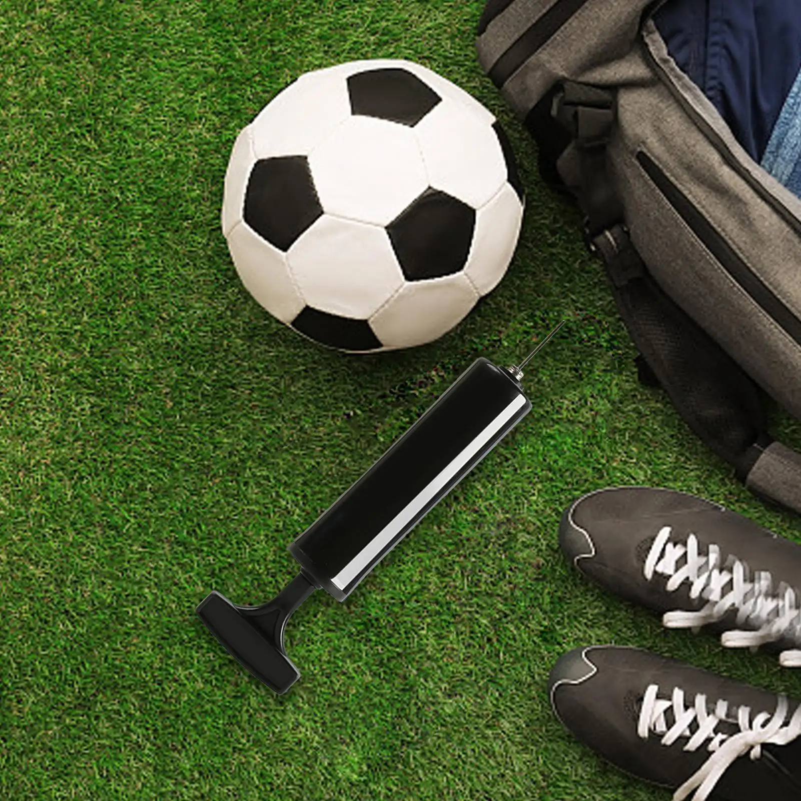 Bomba de Ar Manual para Bolas Esportivas com Agulha - Imagem 3