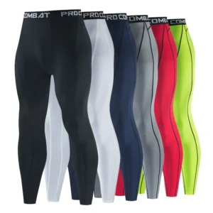 calça de compressão masculina fitness