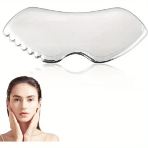 gua sha de aço inoxidável